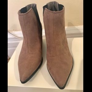Tan Chelsea Boots with 2.5 inch heel